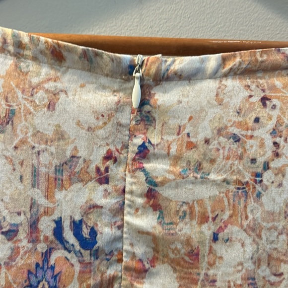 Peruvian Connection Linnea multi colored, tiered midi skirt-8 - Picture 6 of 11